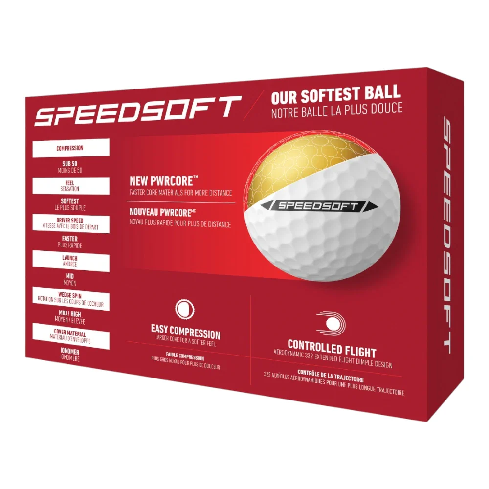 TaylorMade Speed Soft Golf Balls | 15 Pack - Image 2