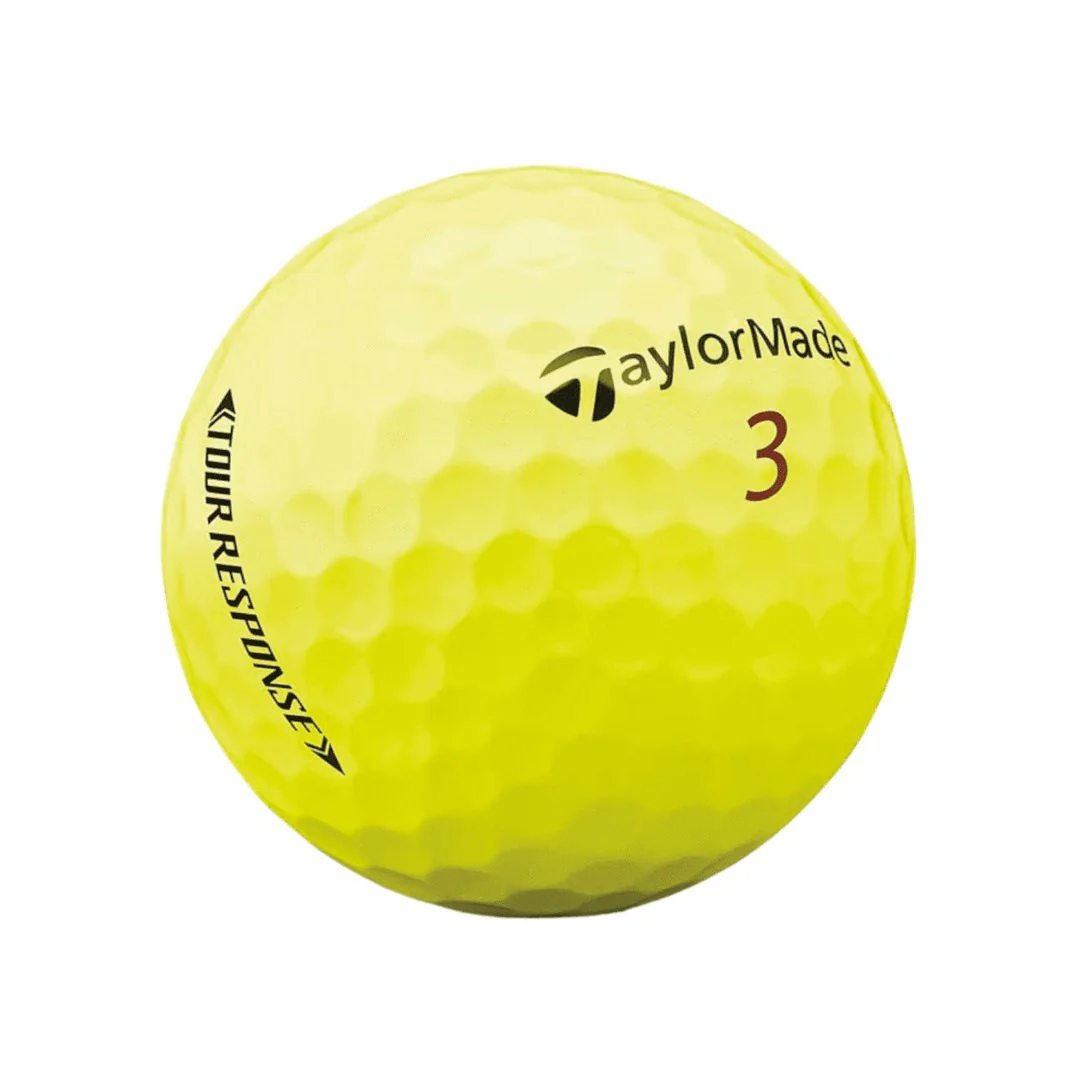 TaylorMade Tour Response Golf Balls | Yellow - Image 3