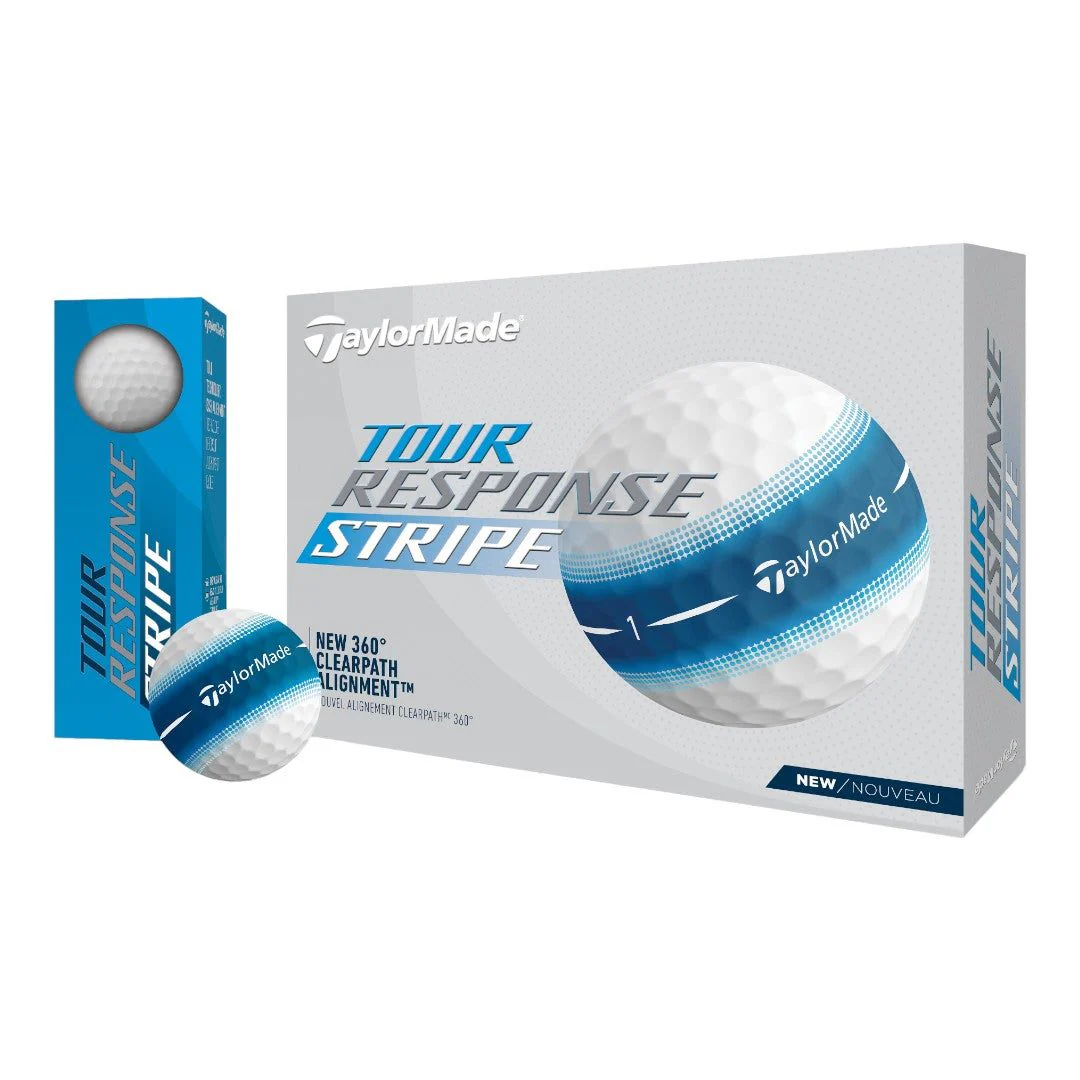 Taylormade Tour Response Stripe Golf Balls | Blue - Image 3