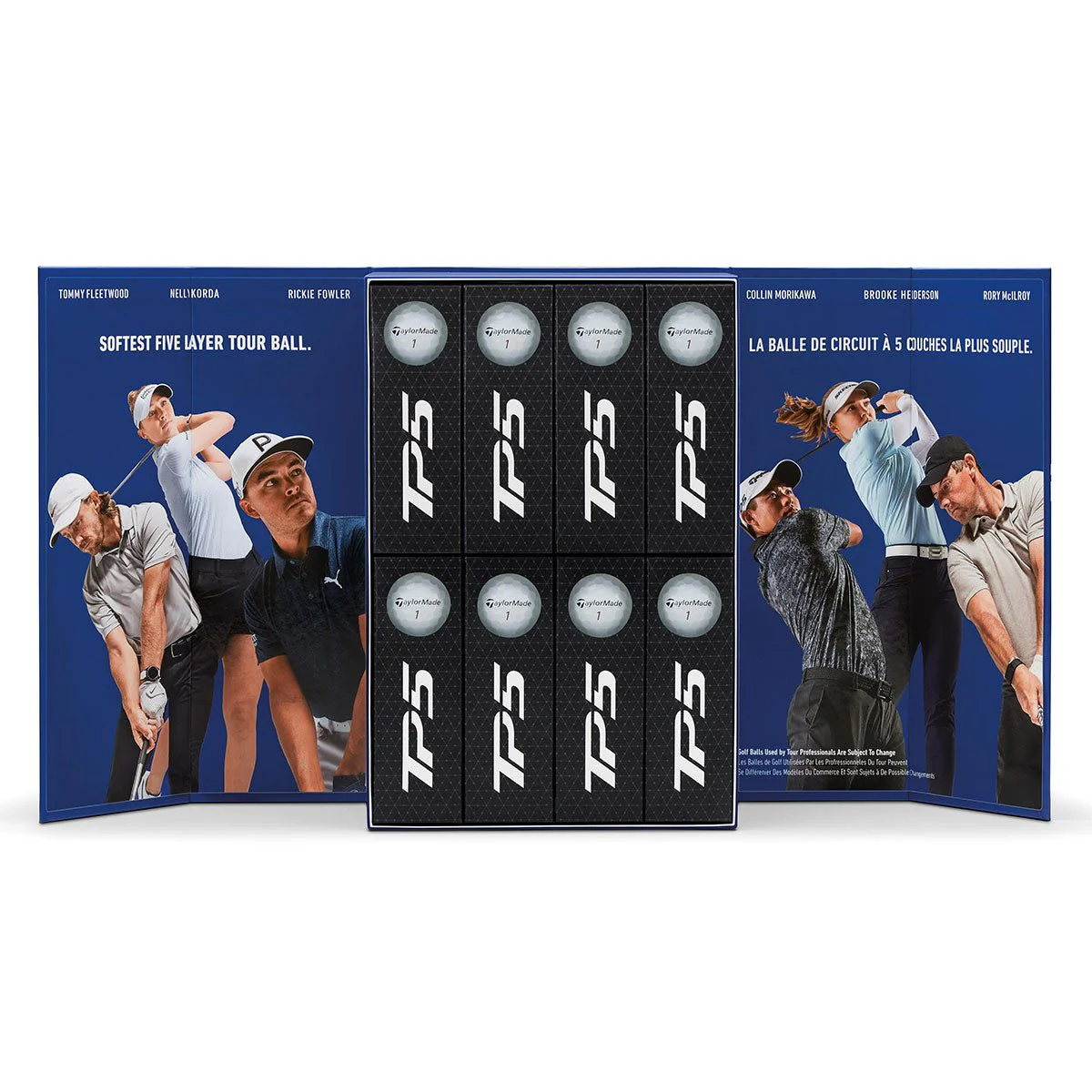 TaylorMade TP5 Athlete 4 FOR 3 Box Golf Balls | White - Image 2