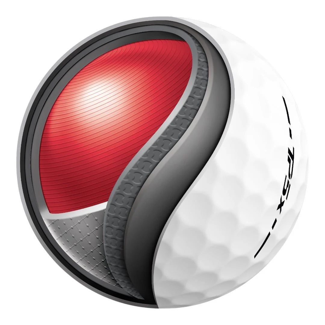 TaylorMade TP5x Golf Balls | White - Image 5