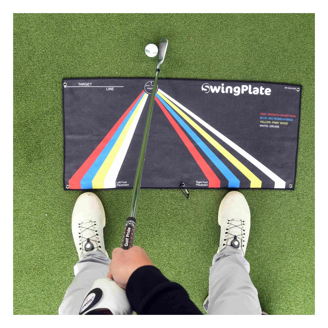 The Swing Plate Golf Towel - Image 3