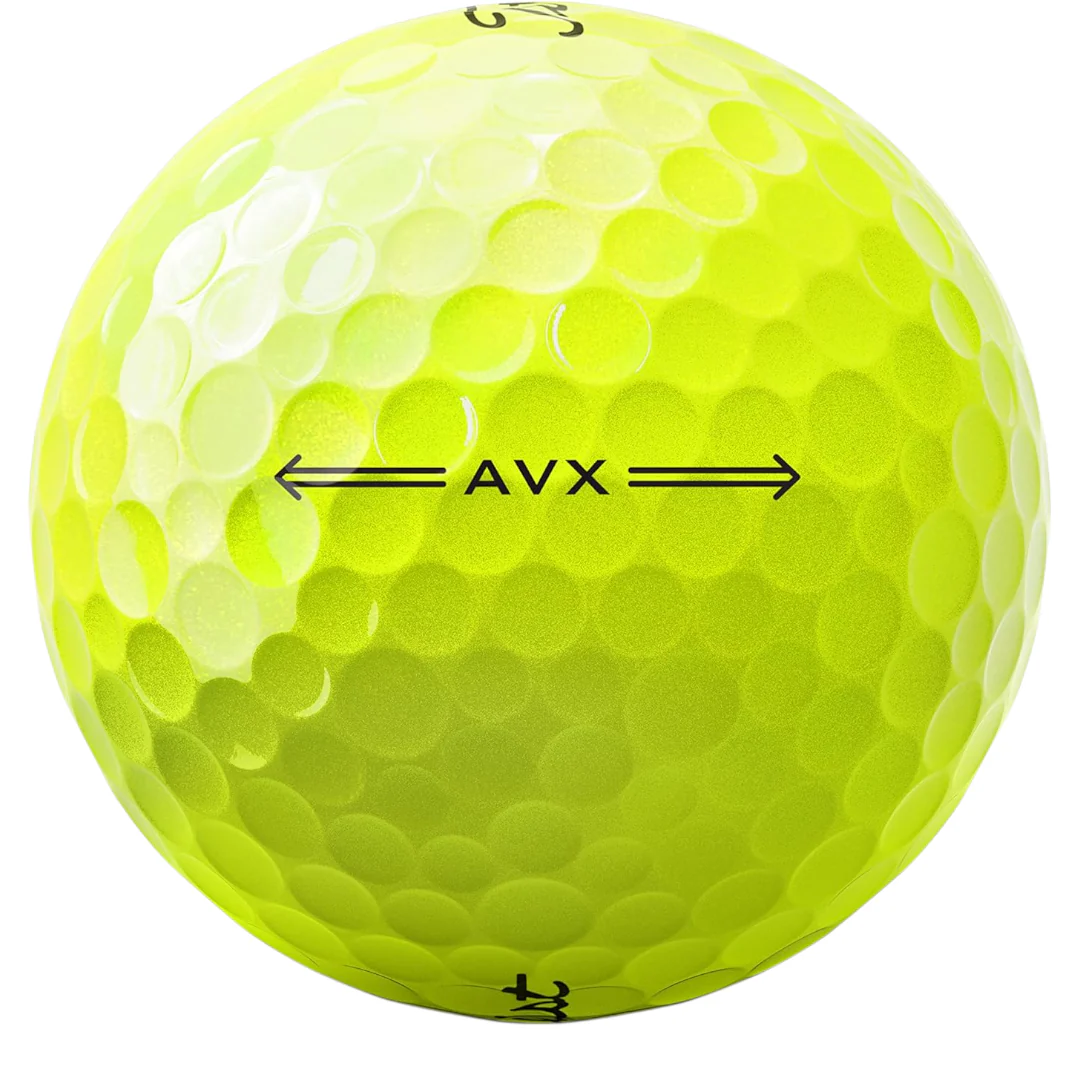 Titleist 2022 AVX Golf Balls | Yellow - Image 5