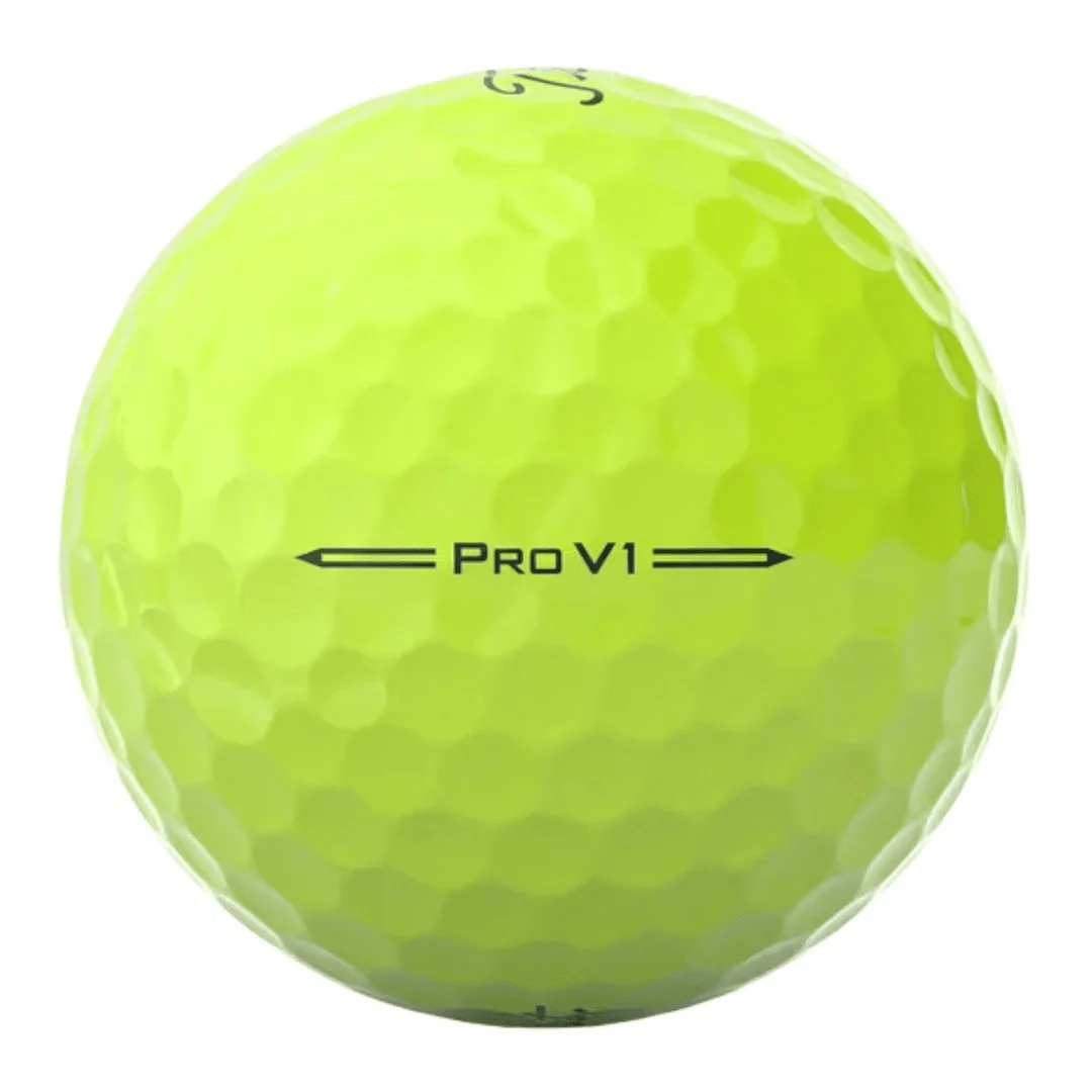 Titleist Pro V1 Golf Balls | Yellow - Image 3