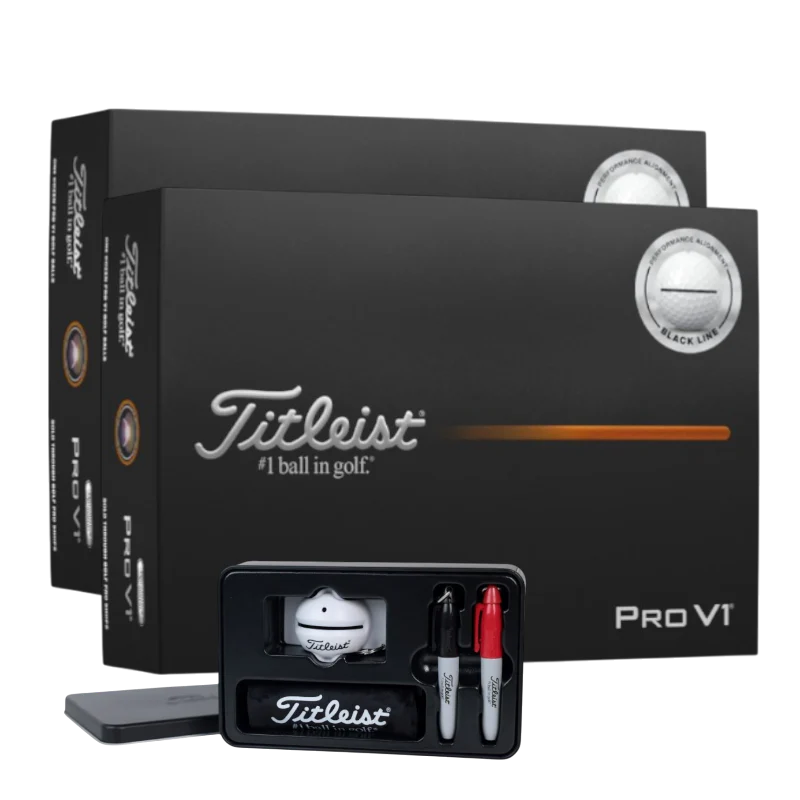 Titleist 2025 Pro V1 AIM Golf Balls | 2 Dozen + Free Gift