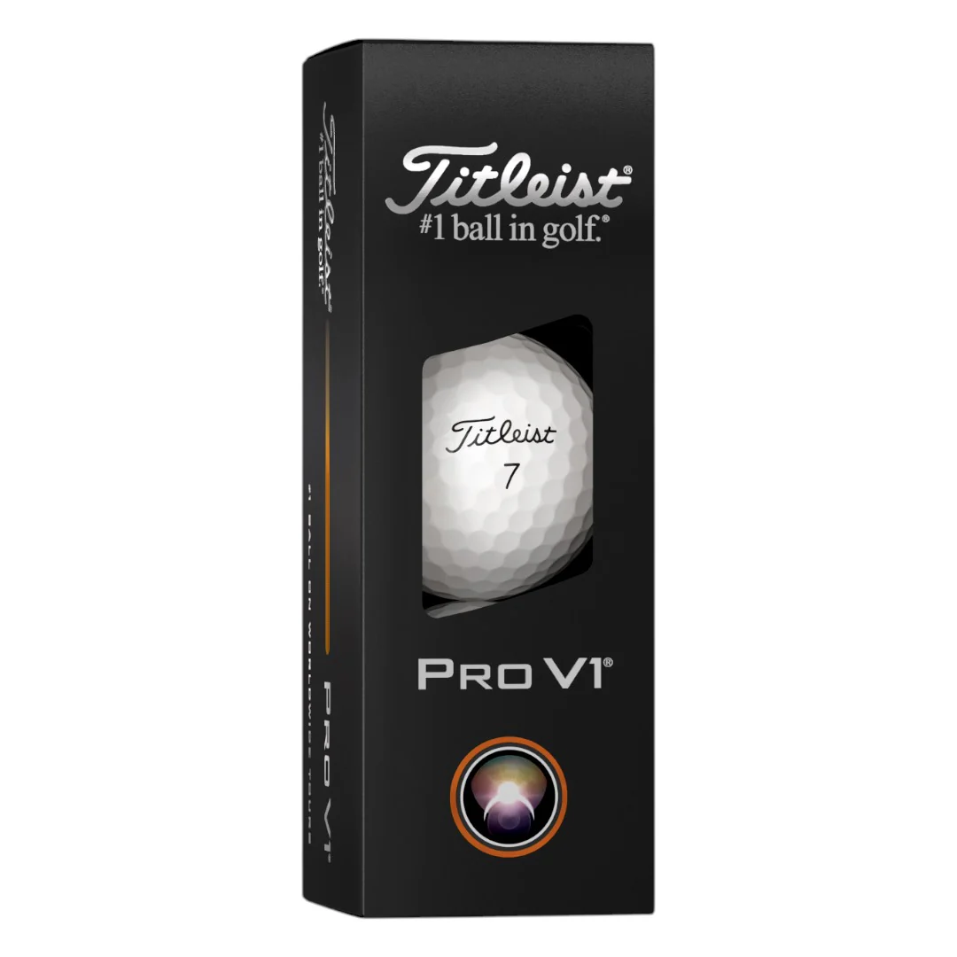 Titleist 2026 Pro V1 High Numbers Golf Balls | White - Image 2