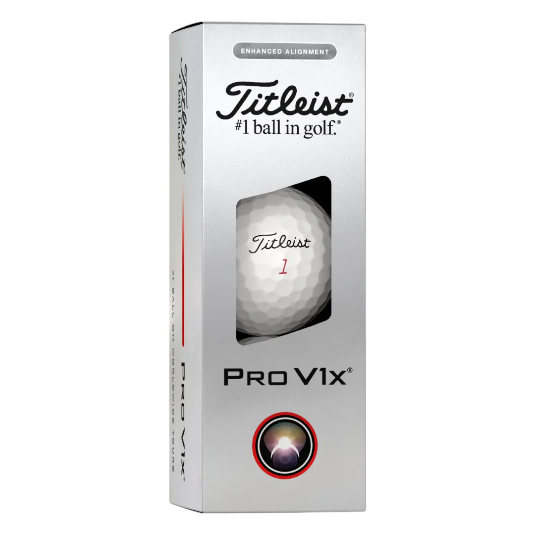 Titleist 2026 Pro V1x Enhanced Align Golf Balls | White - Image 3