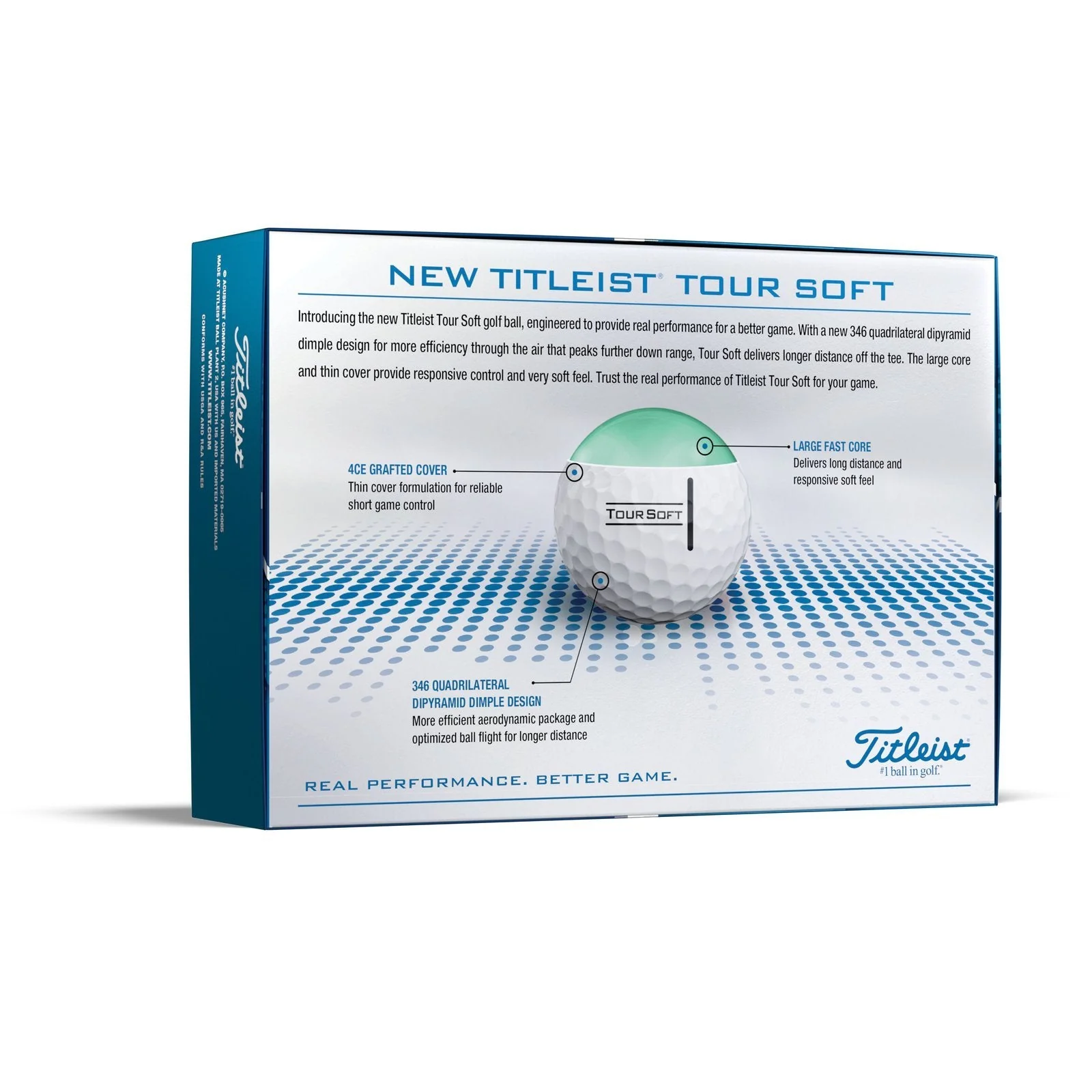 Titleist Tour Soft Golf Balls | White - Image 2