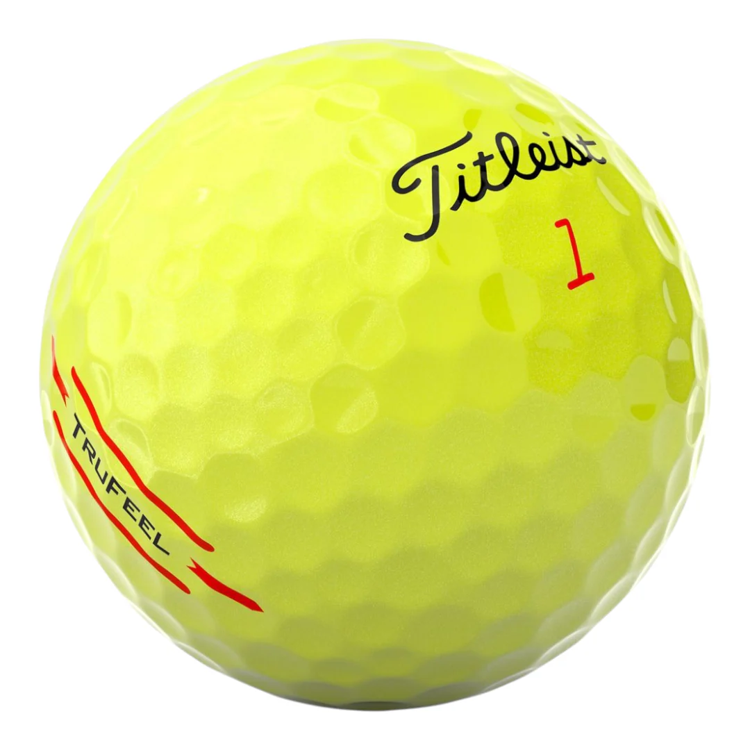Titleist 2025 TruFeel Golf Balls | Yellow - Image 2