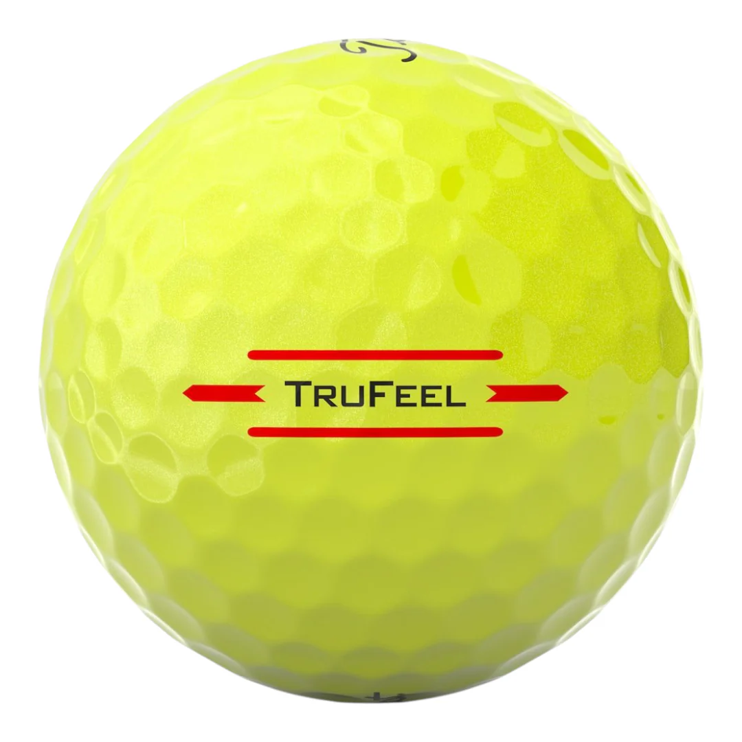 Titleist 2025 TruFeel Golf Balls | Yellow - Image 3