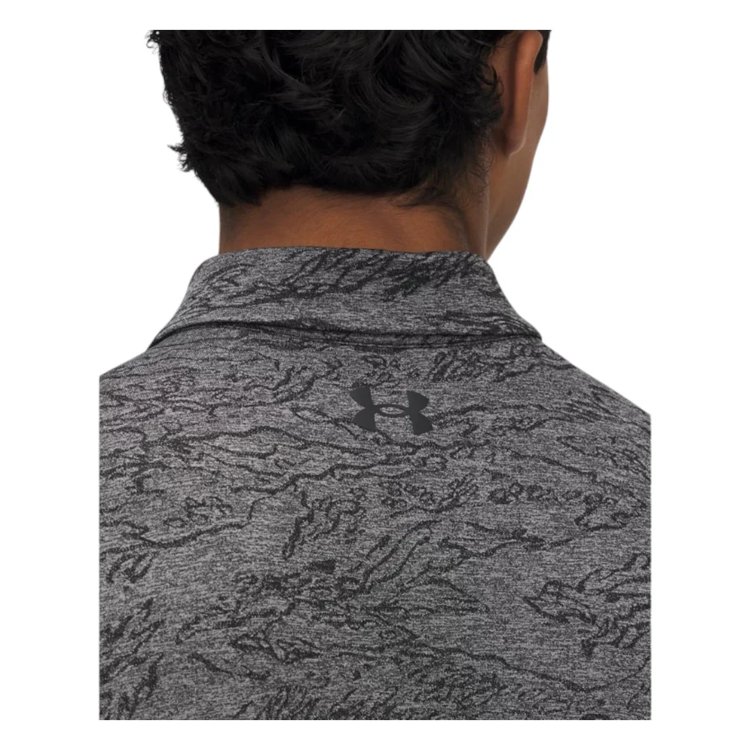 Under Armour Drive Jacquard Golf Polo Shirt 1389846 - Image 3