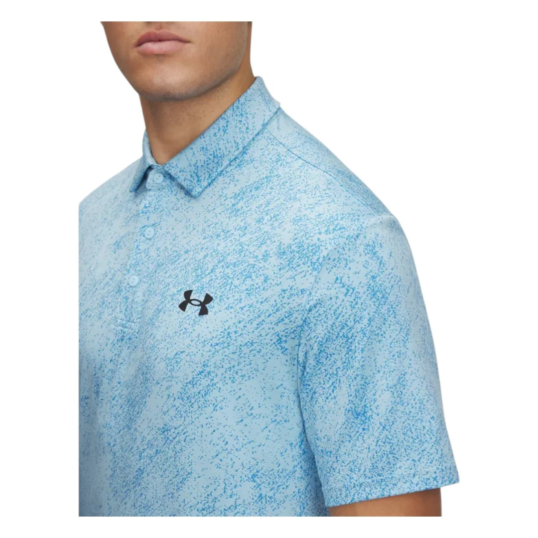 Under Armour Drive Jacquard Golf Polo Shirt 1389846 - Image 3