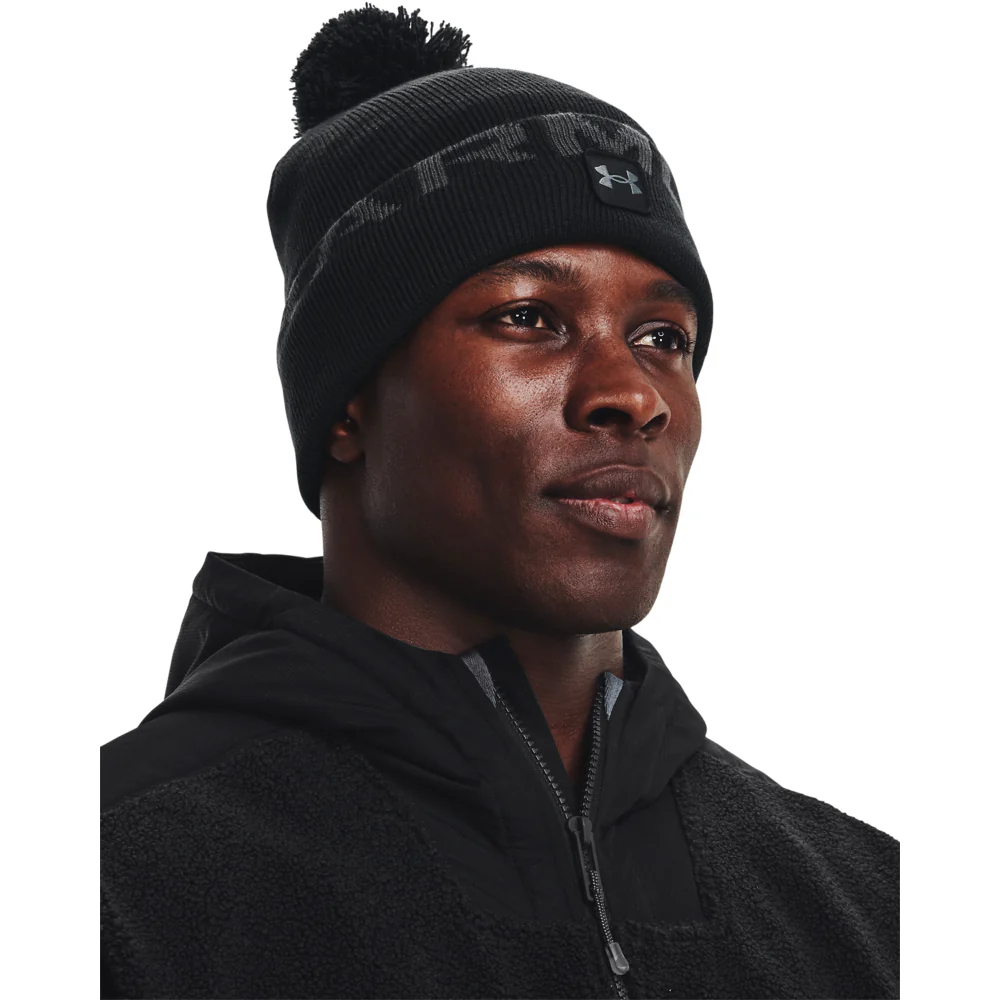 Under Armour Halftime Pom Golf Beanie 1373093 - Image 2