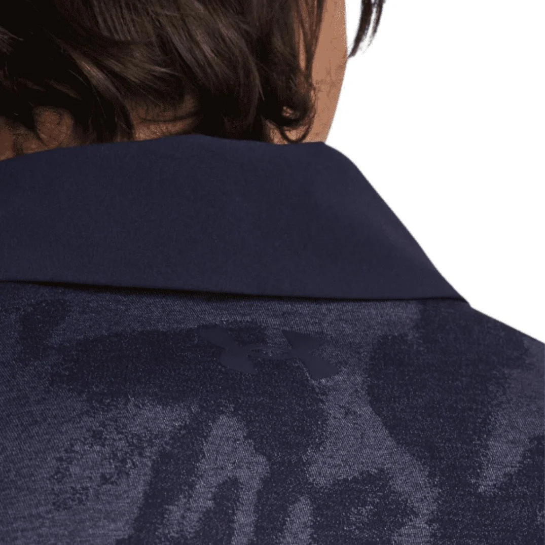 Under Armour Jacquard Long Sleeve Golf Polo 1379727 - Image 4