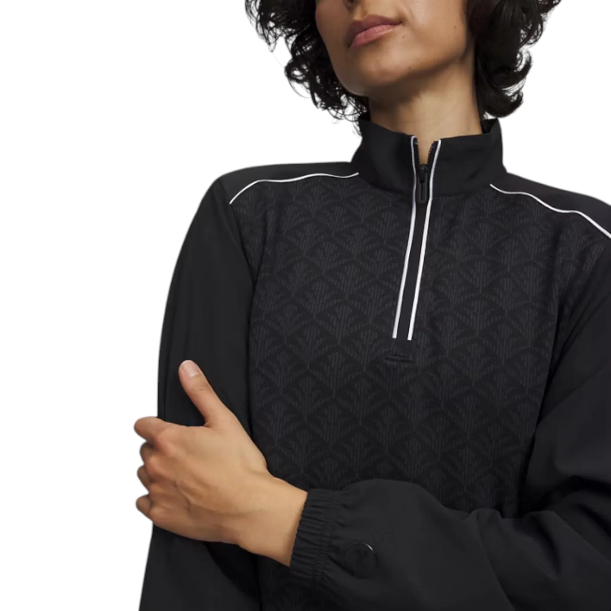 Under Armour Ladies Drive Golf 1/2 Zip Pullover 6011279 - Image 3
