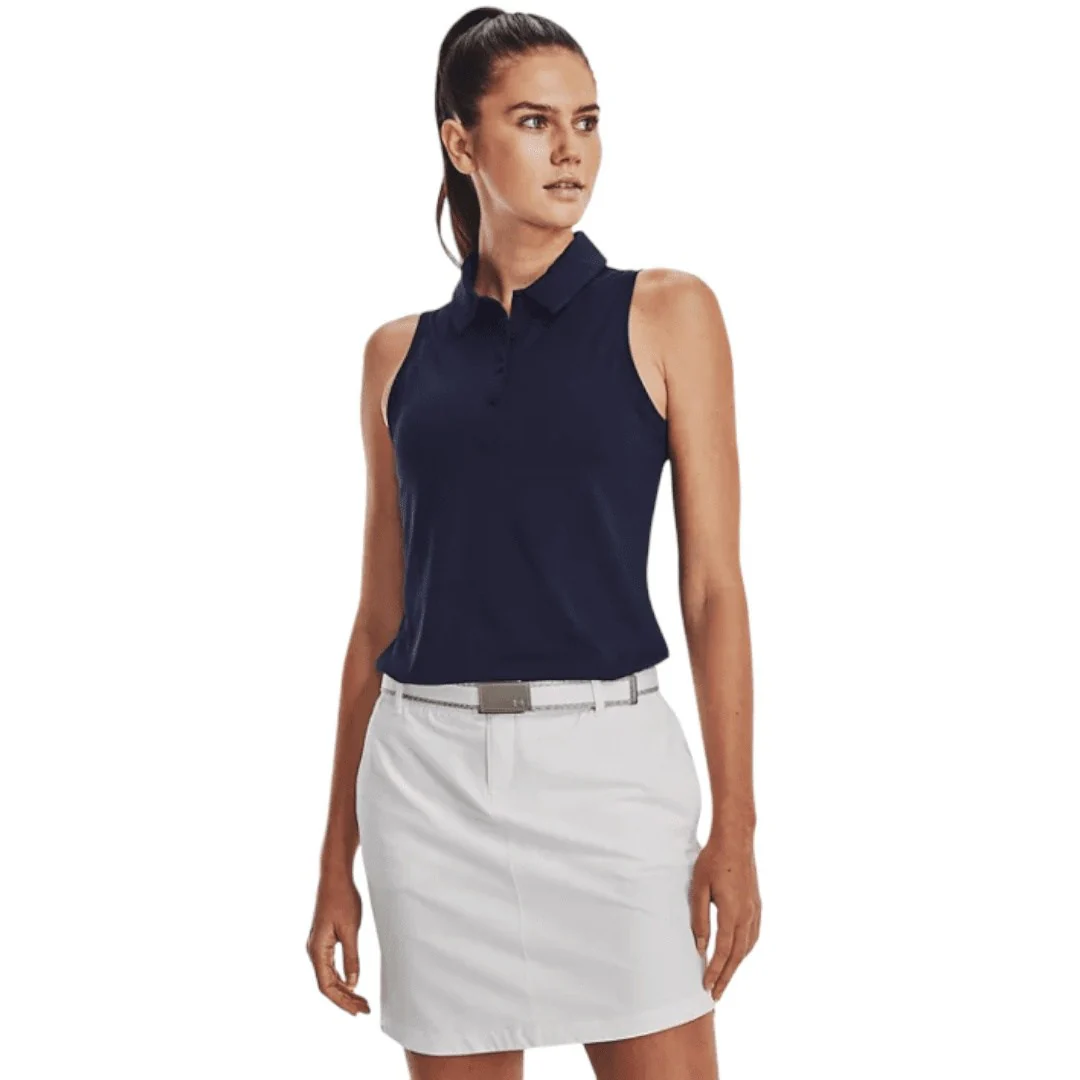 Under Armour Ladies Playoff SL Golf Polo Shirt 1377338 - Image 3