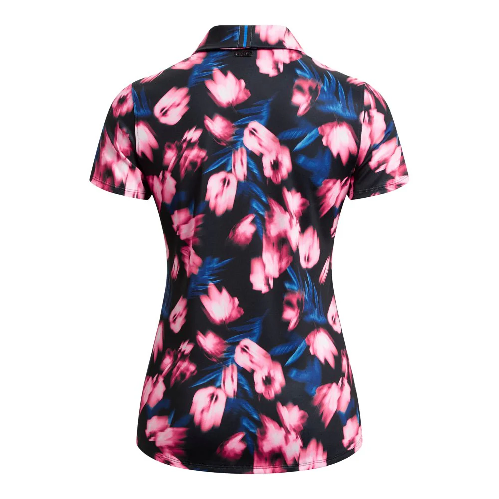 Under Armour Ladies Zinger Blur Golf Shirt 1373638 - Image 2