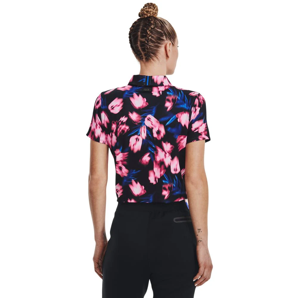Under Armour Ladies Zinger Blur Golf Shirt 1373638 - Image 5
