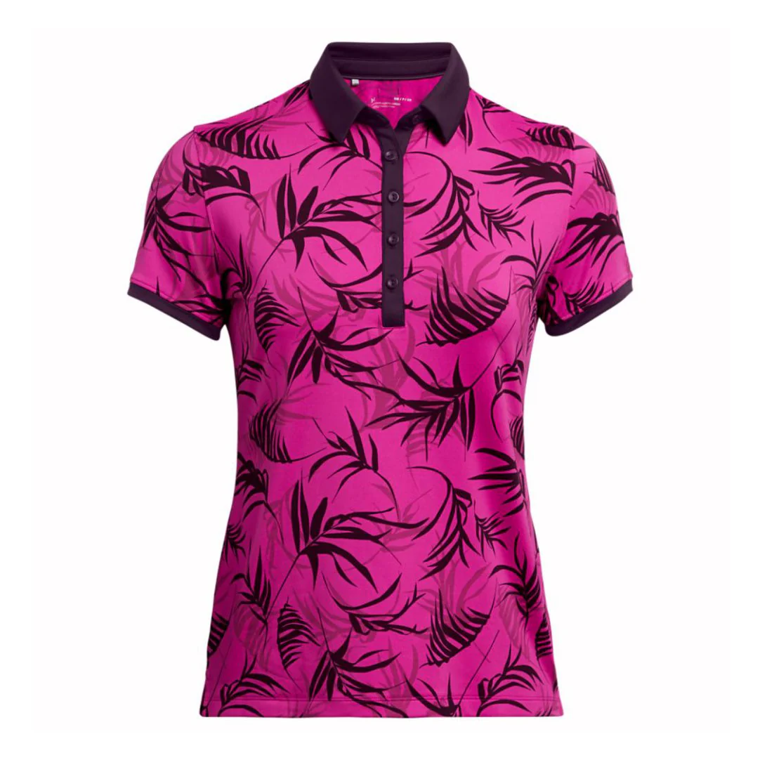 Under Armour Ladies Zinger Novelty Golf Shirt 1361913