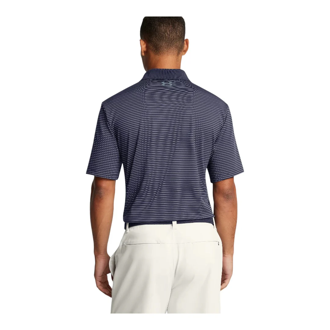 Under Armour Matchplay Stripe Golf Shirt 1377376 - Image 4