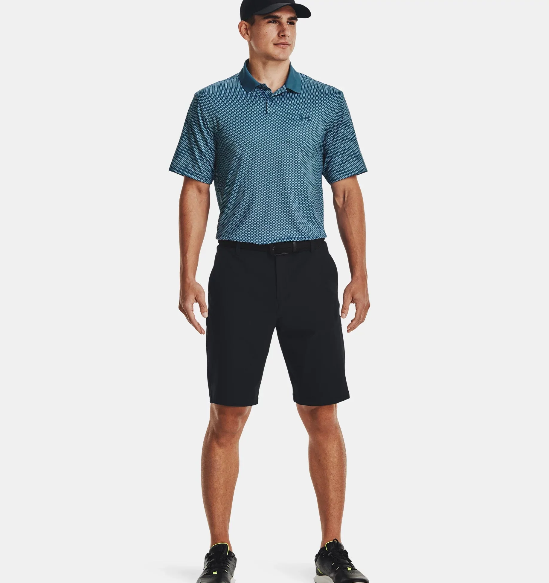 Under Armour Performance 3.0 Printed Golf Shirt 1377377 - Image 3