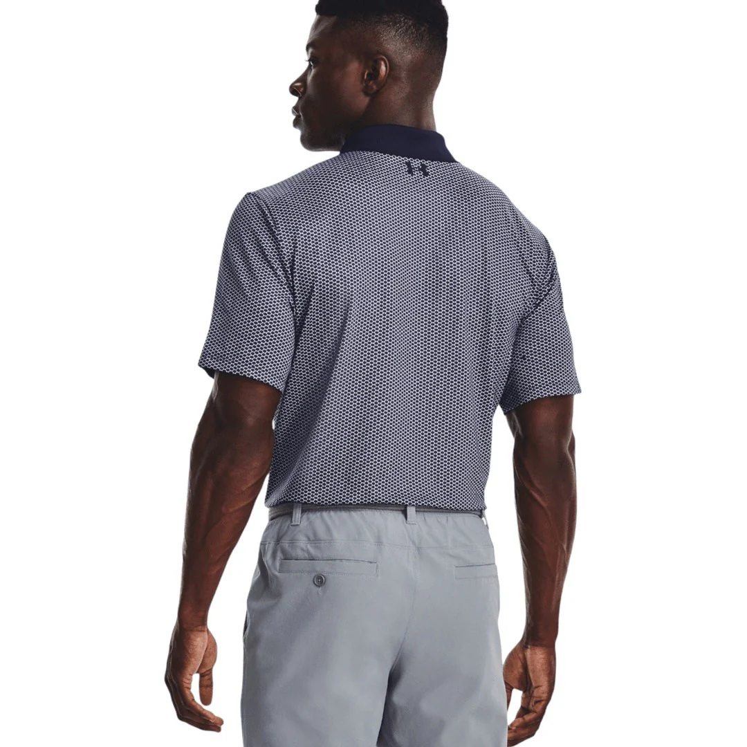 Under Armour Performance 3.0 Printed Golf Polo Shirt 1377377 - Image 4