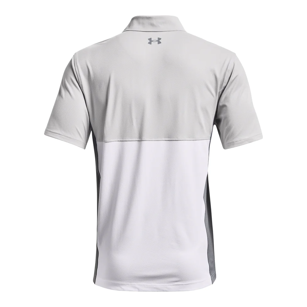 Under Armour Performance Blocked Golf Polo Shirt 1370109 - Image 2