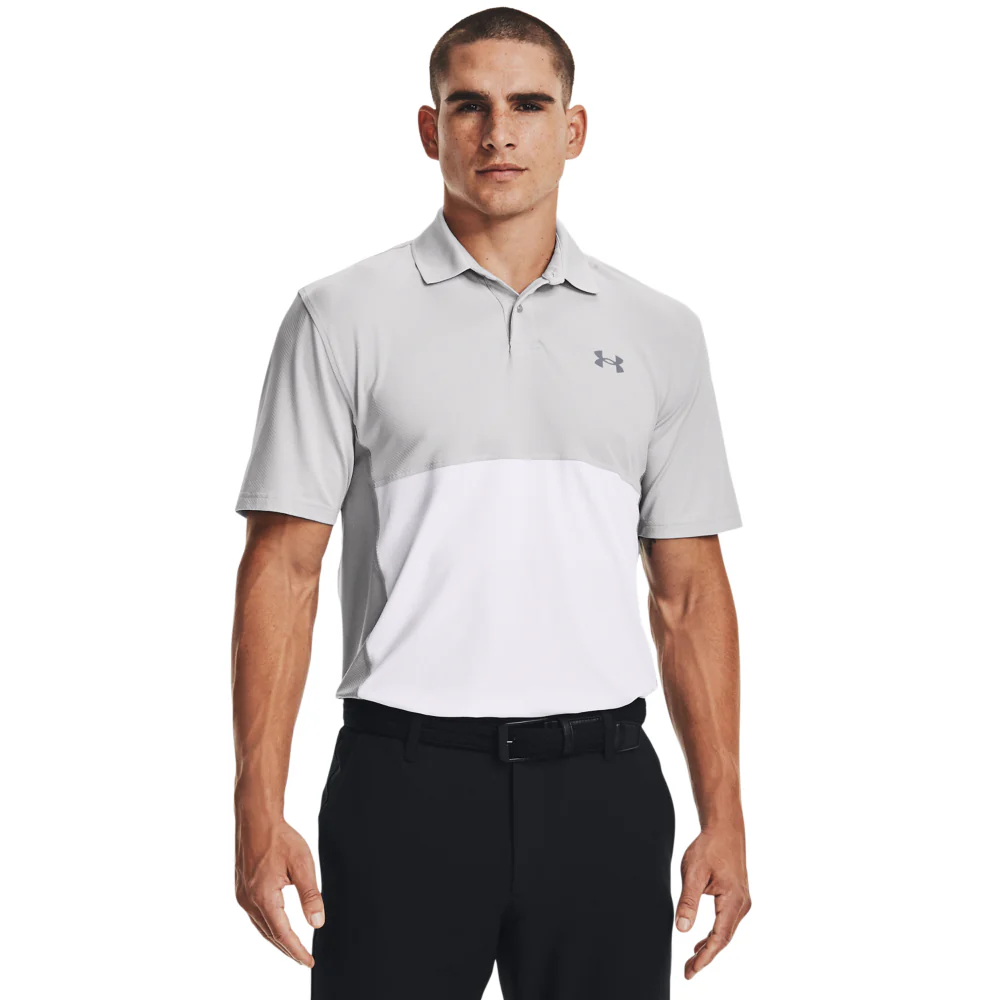 Under Armour Performance Blocked Golf Polo Shirt 1370109 - Image 4