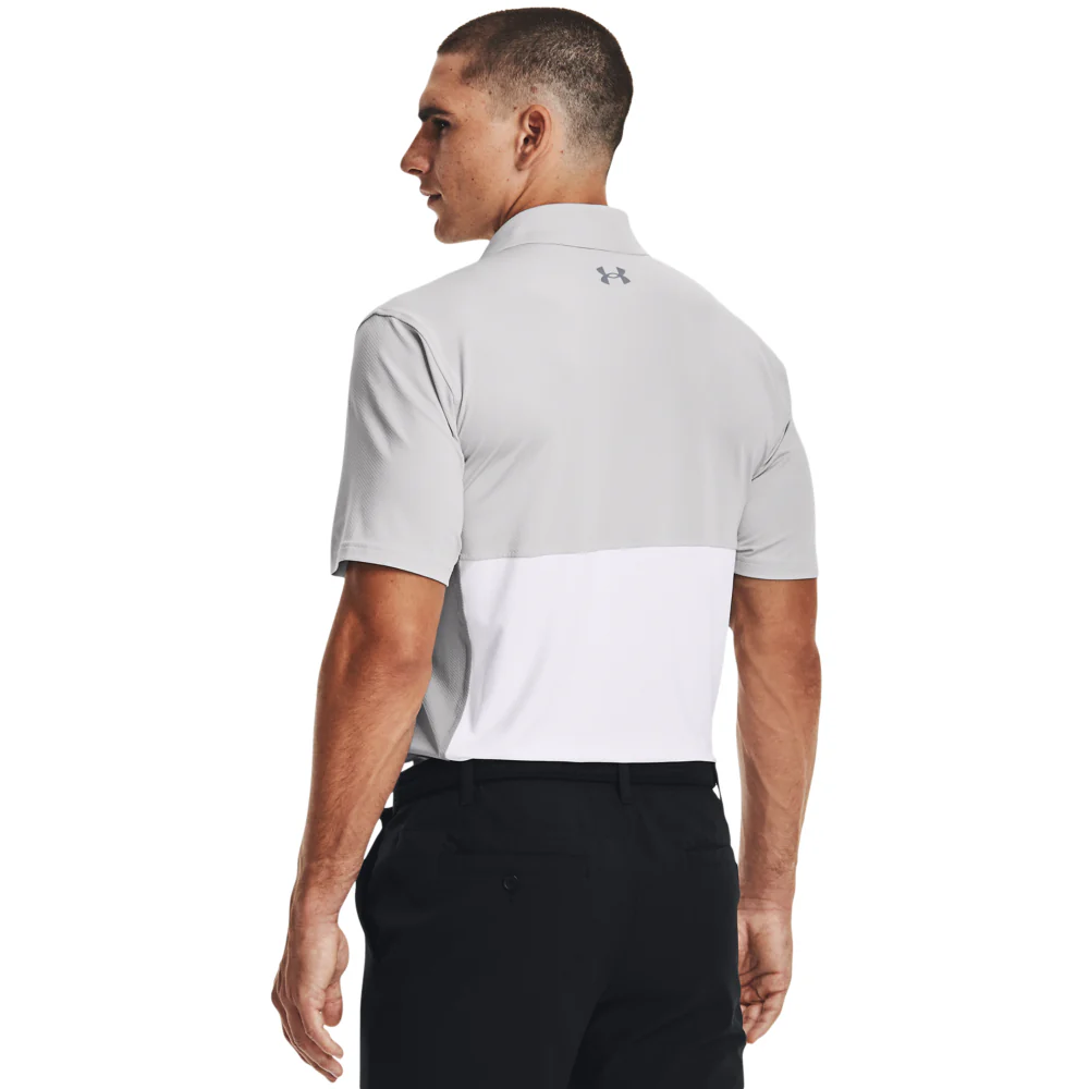 Under Armour Performance Blocked Golf Polo Shirt 1370109 - Image 5