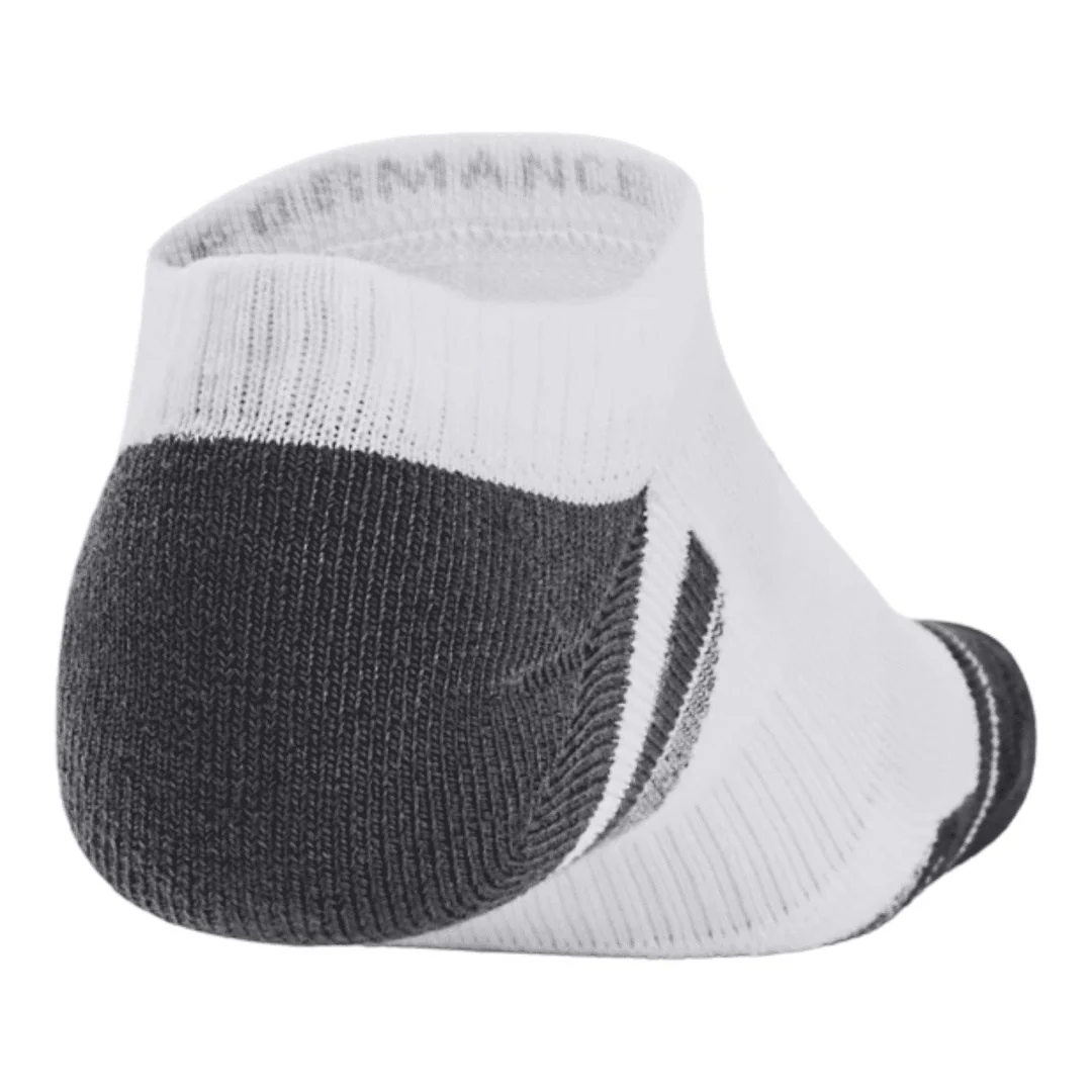 Under Armour Performance Tech No Show Socks (3 Pairs) 1379503 - Image 2