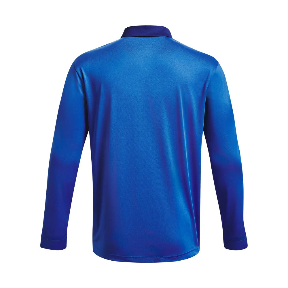 Under Armour Playoff 2.0 Pocket LS Golf Polo Shirt 1373687 - Image 2