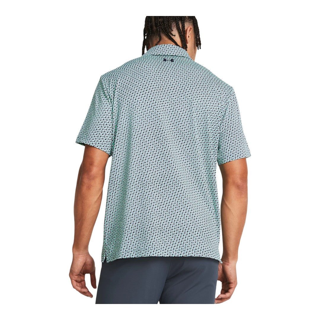 Under Armour Playoff Printed 3.0 Golf Polo Shirt 1378677 - Image 4