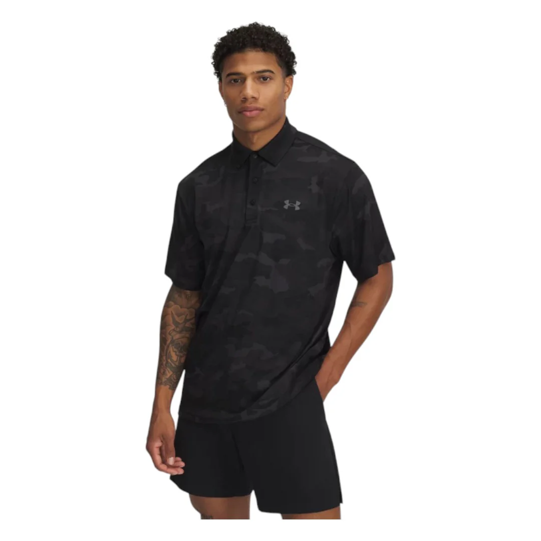 Under Armour Playoff 3.0 Printed Golf Polo Shirt 1378677