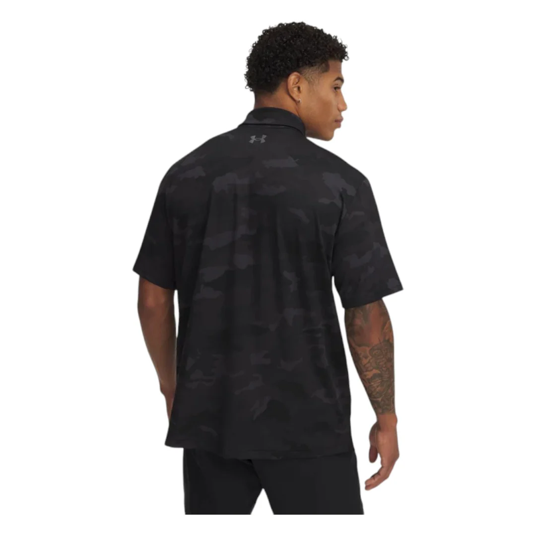 Under Armour Playoff 3.0 Printed Golf Polo Shirt 1378677 - Image 2