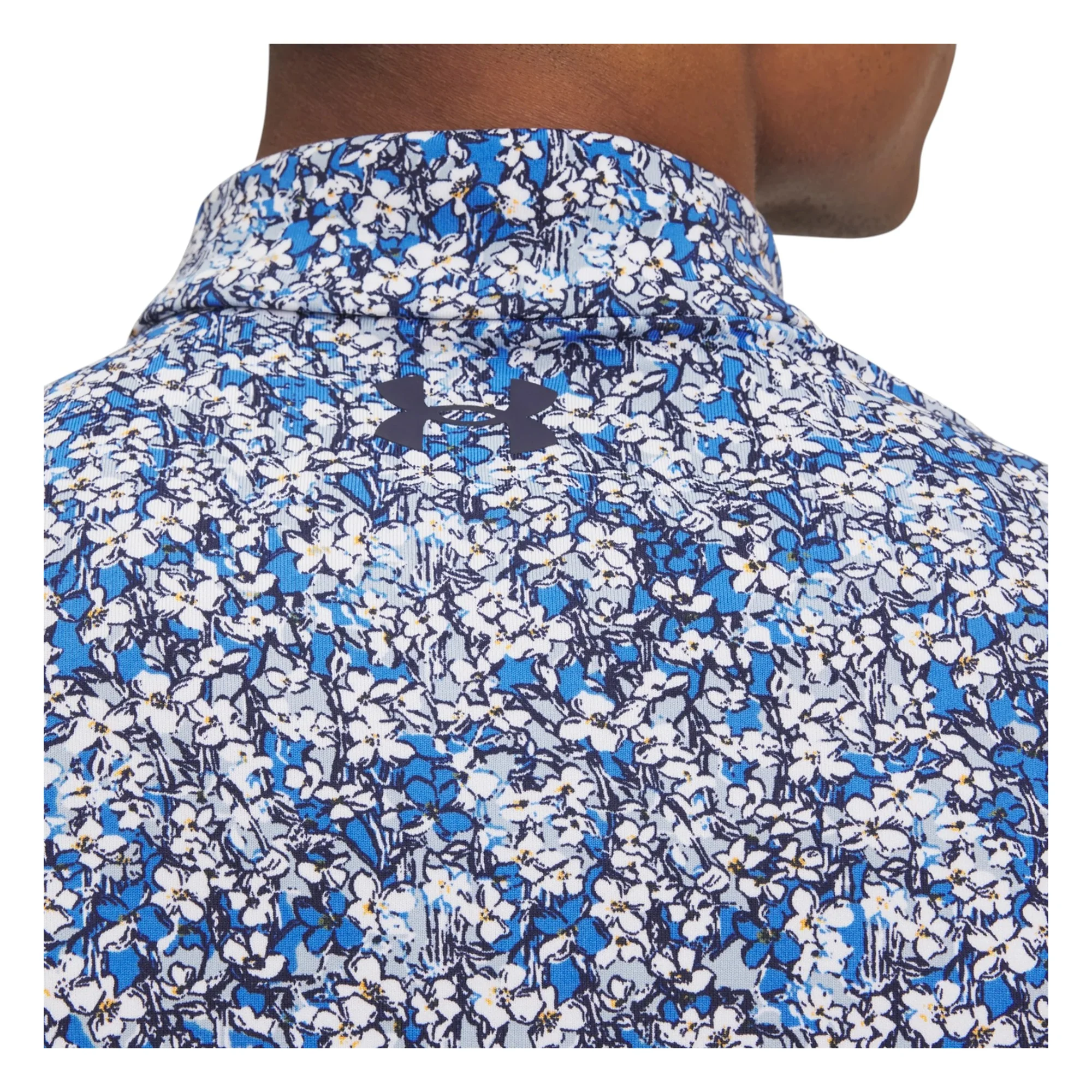 Under Armour Playoff 3.0 Printed Golf Polo Shirt 1378677 - Image 3