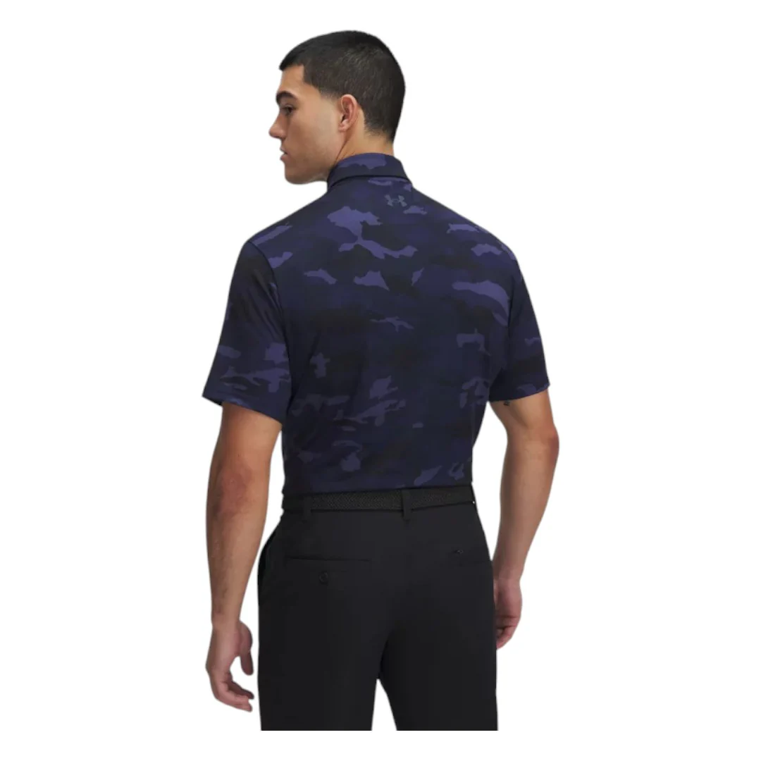 Under Armour Playoff 3.0 Printed Golf Polo Shirt 1378677 - Image 2