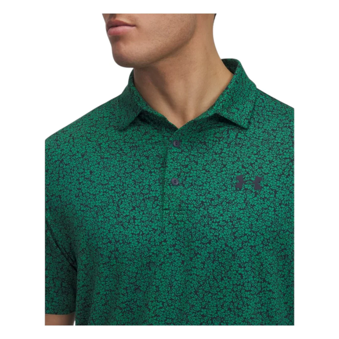 Under Armour Playoff 3.0 Printed Golf Polo Shirt 1378677 - Image 3
