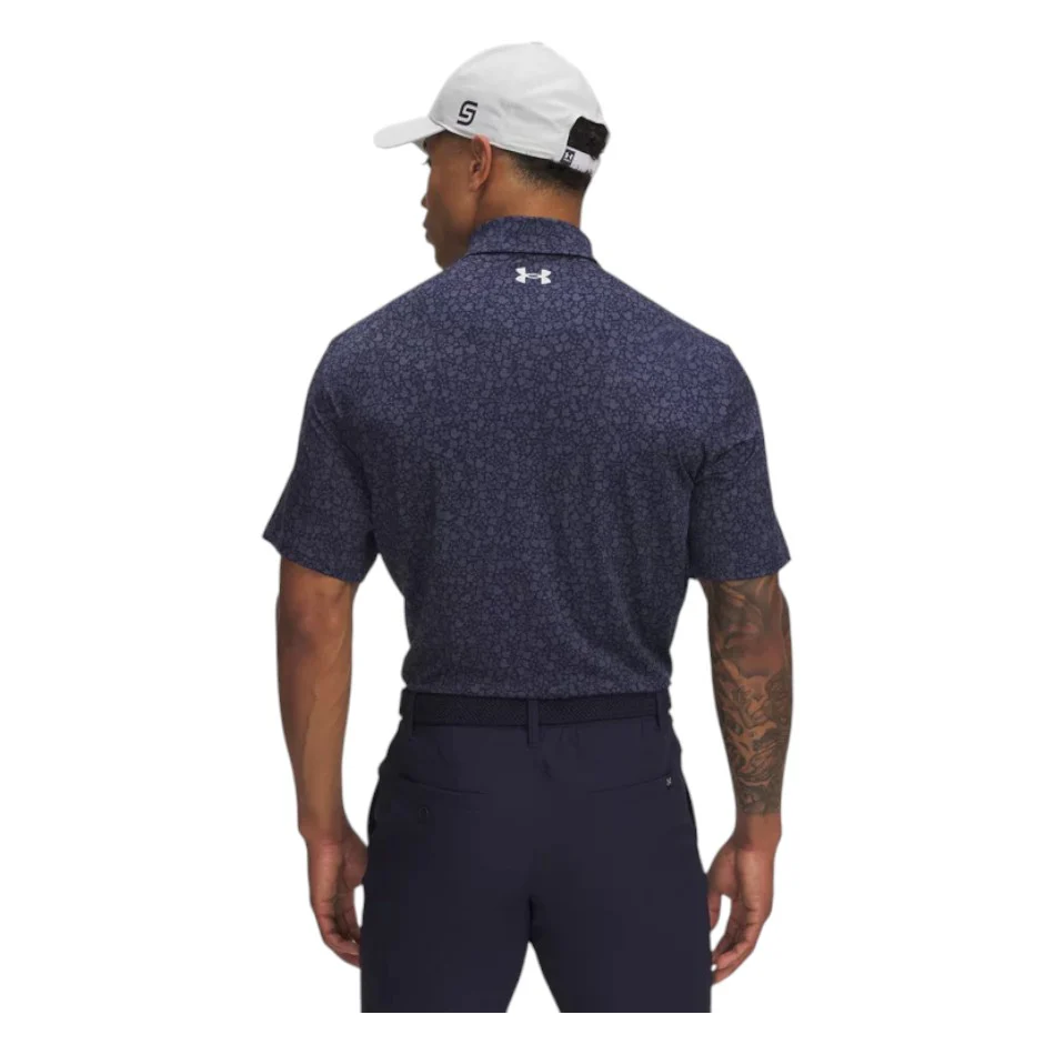 Under Armour Playoff 3.0 Printed Golf Polo Shirt 1378677 - Image 2