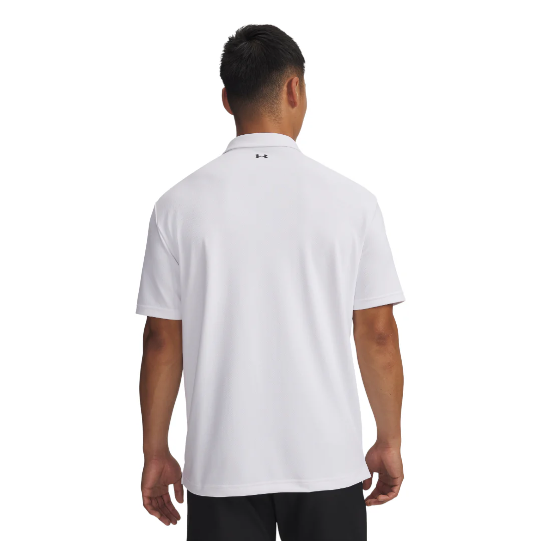 Under Armour Tee To Green Pique Golf Polo Shirt 6012303 - Image 2