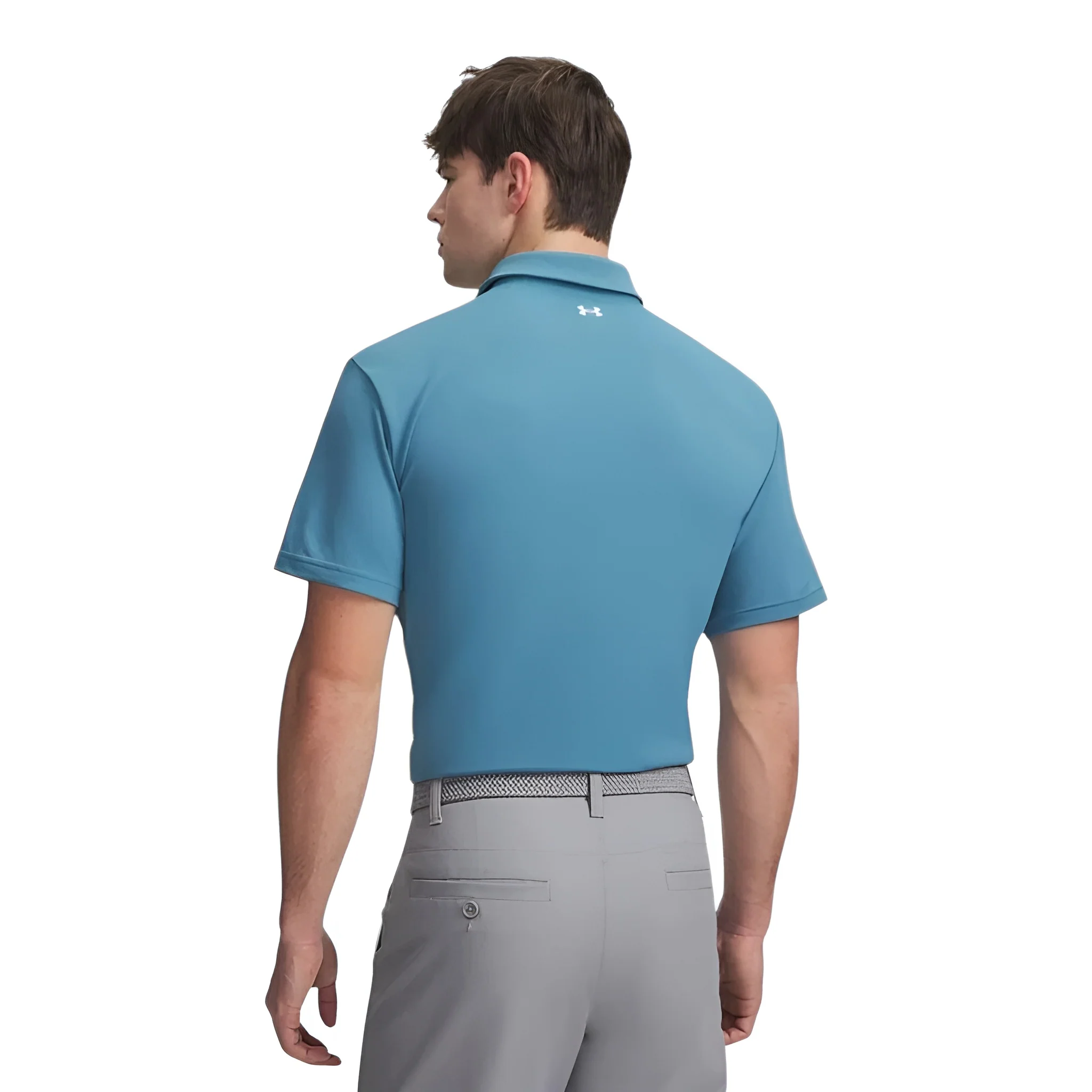 Under Armour Tee To Green Pique Polo Shirt 6012303 - Image 2