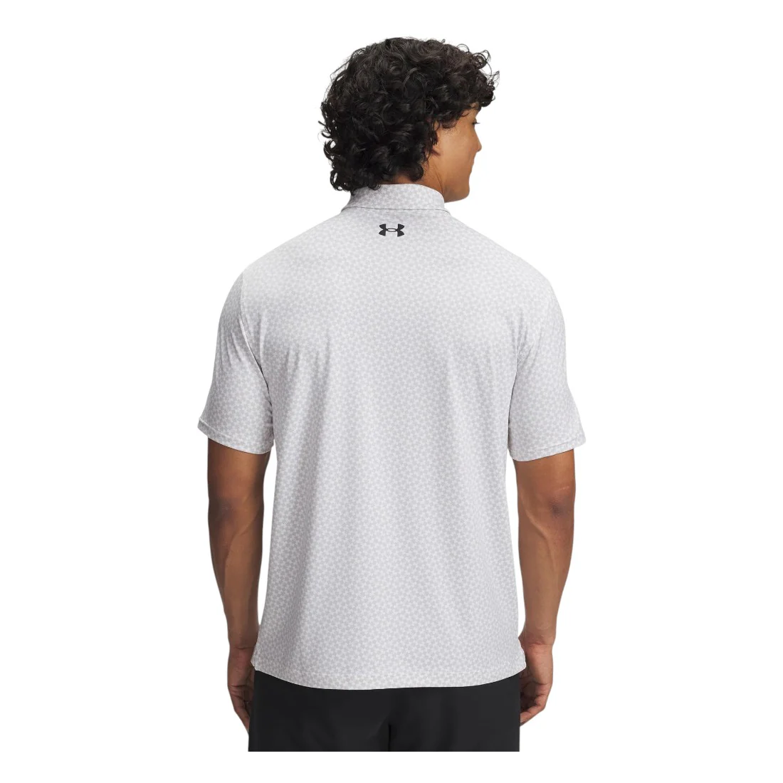 Under Armour Tee To Green Printed Golf Polo Shirt 1383715 - Image 2