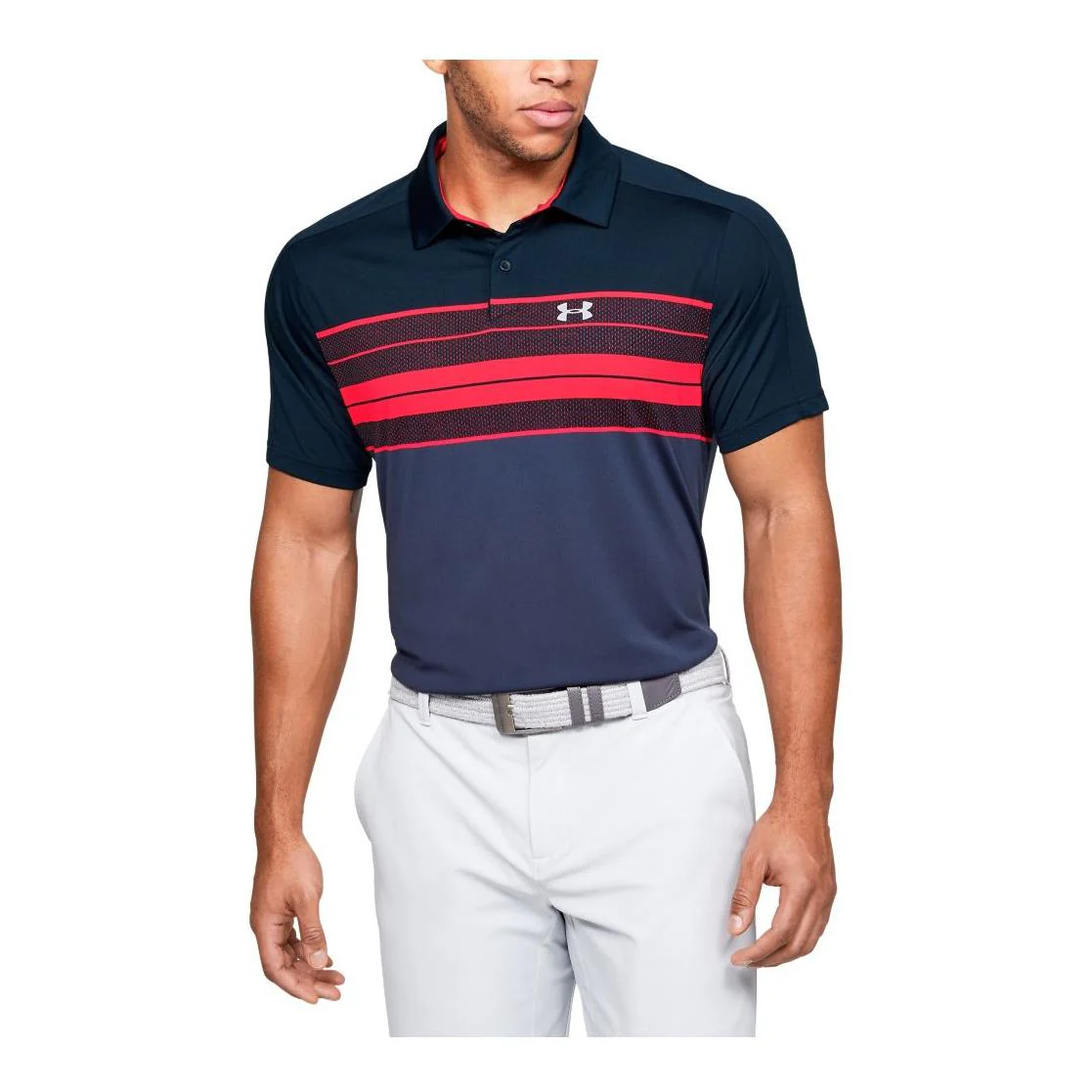 Under Armour Vanish Chest Stripe Golf Polo 1350972 - Image 3