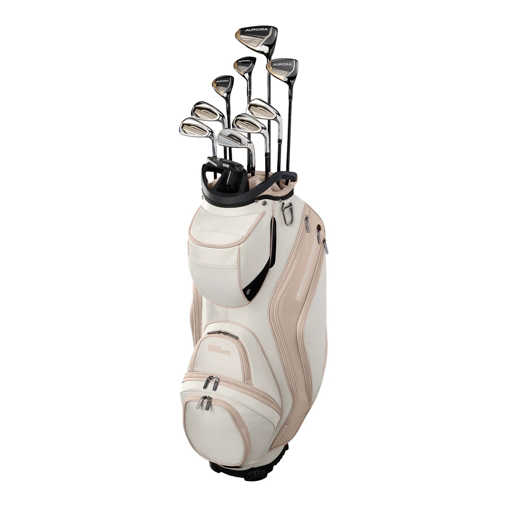Wilson Ladies Aurora 11-Piece Cart Bag Golf Package Set WG1R0422011