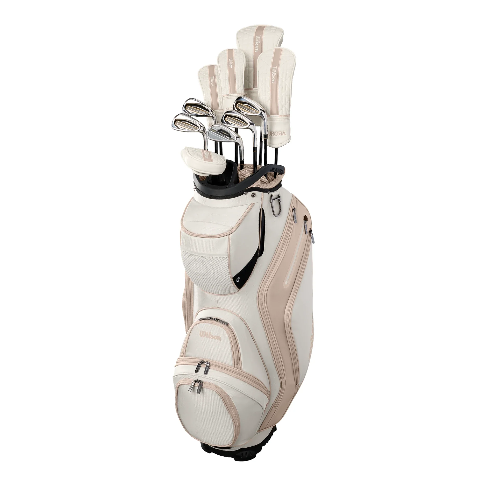 Wilson Ladies Aurora 11-Piece Cart Bag Golf Package Set WG1R0422011 - Image 2