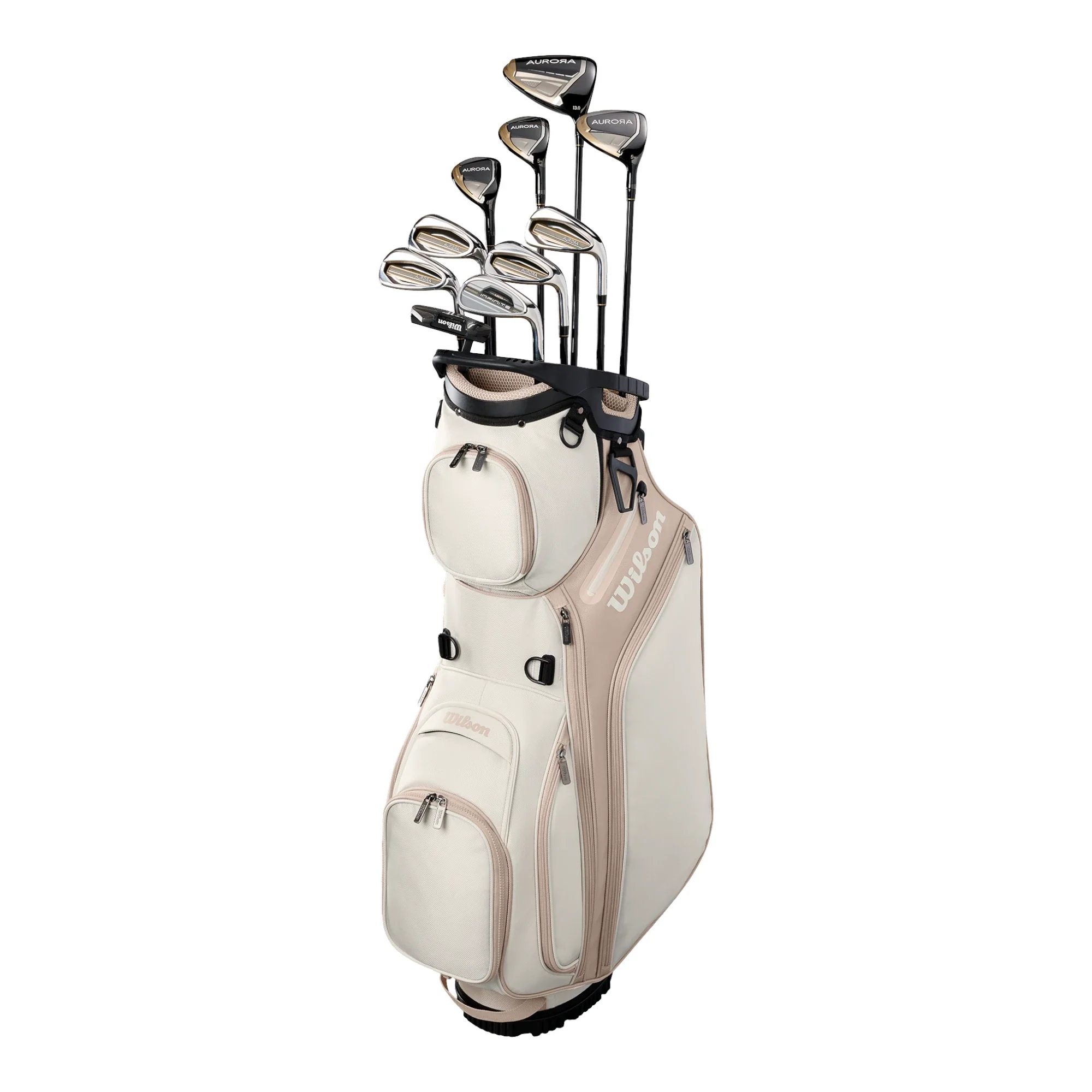 Wilson Ladies Aurora 11-Piece Stand Bag Golf Package Set WG1R0421011
