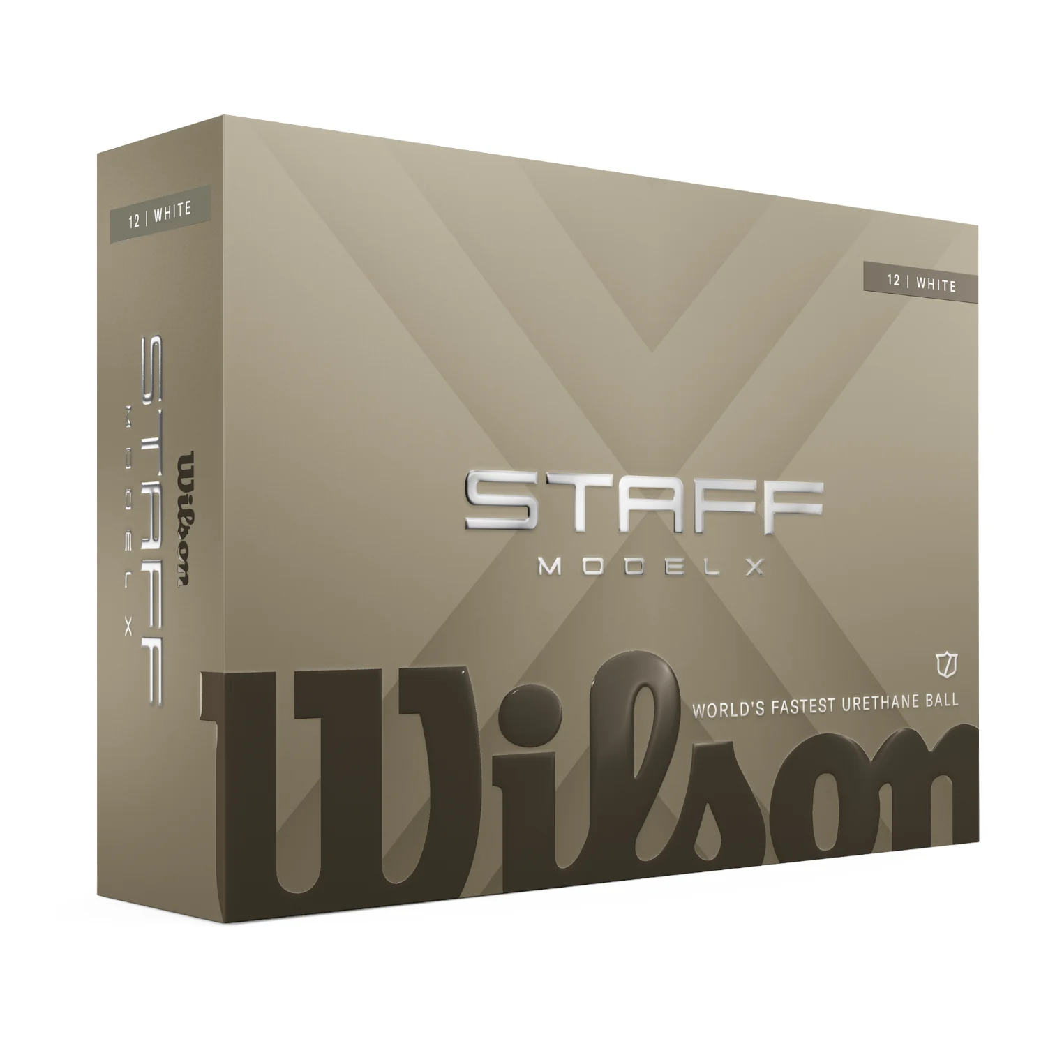 Wilson 2026 Staff Model X Golf Balls | White