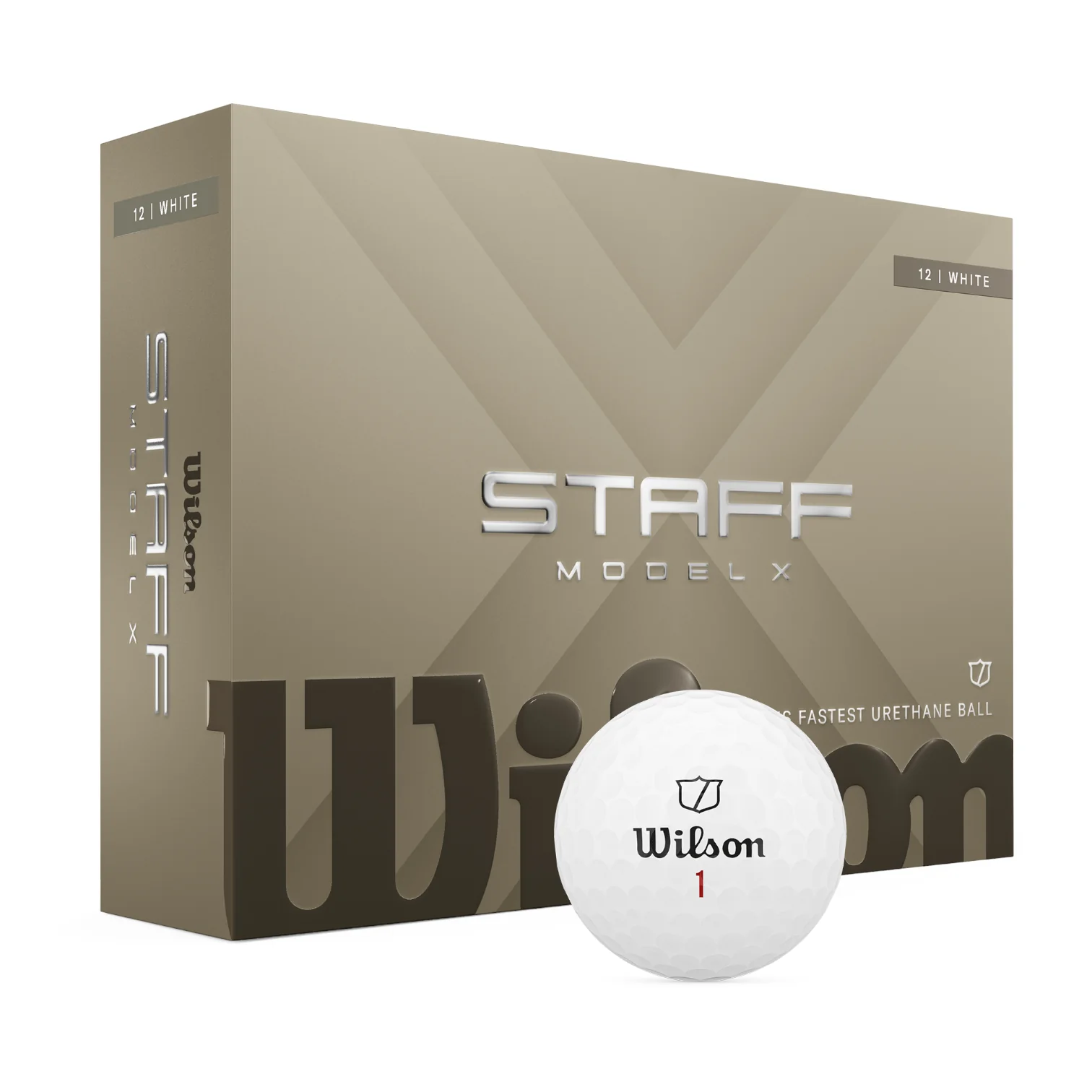 Wilson 2026 Staff Model X Golf Balls | White - Image 4