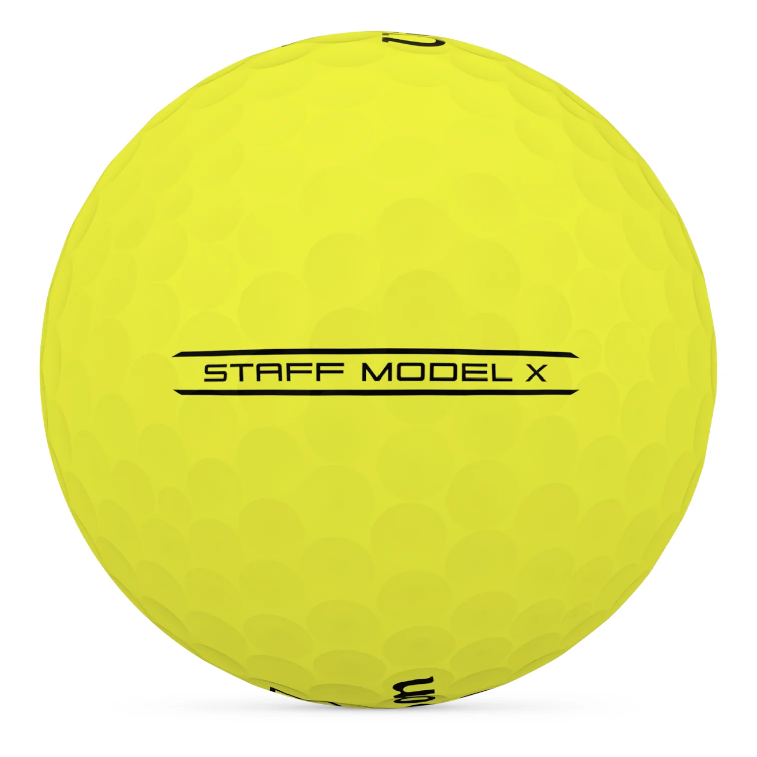 Wilson 2026 Staff Model X Golf Balls | Yellow - Image 3