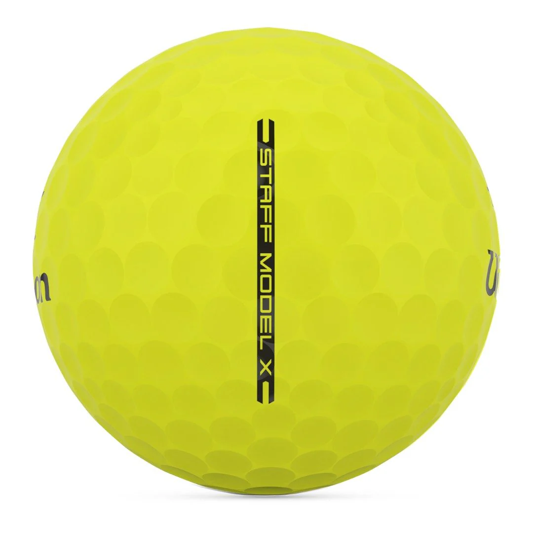 Wilson Staff Model X Golf Balls | Yellow - Image 3