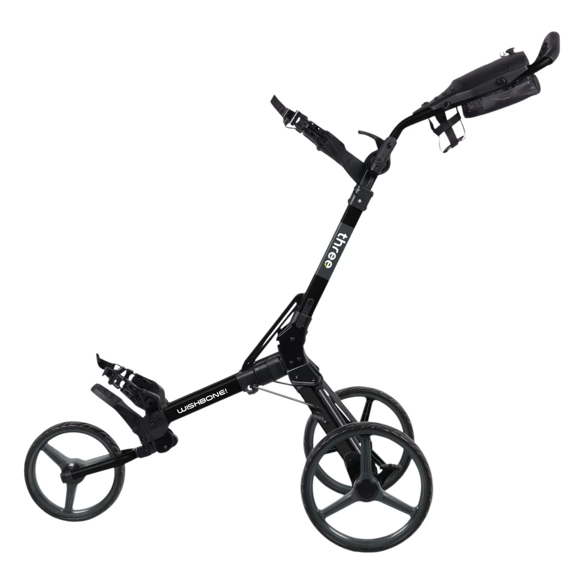 Wishbone Cube Three 3 Wheel Golf Trolley - Image 3